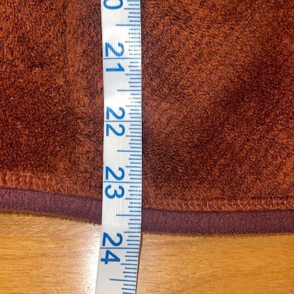 Patagonia Womens Polartec Re-Tool Snap-T Fleece Pullover Sweatshirt Rusted Iron - Picture 11 of 11